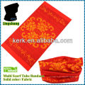 LSB155 2014 promocional fantasia design Seamlss impresso headband tubo Multi Way bandanas logotipo personalizado